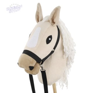Hobby Horse Skippi A3 - Almond - Ecru - Jasny beż - kantar i wodze