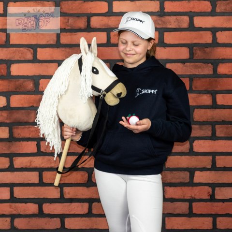 Hobby Horse Skippi A3 - Almond - Ecru - Jasny beż - kantar i wodze Hobby Horse Skippi A3 - Almond - Ecru - Jasny beż - kantar i wodze