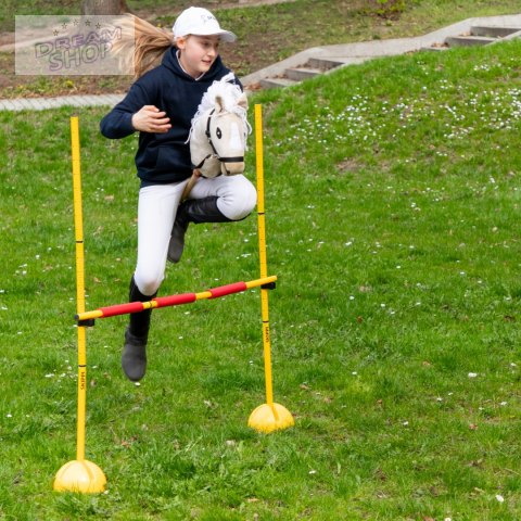 Hobby Horse Skippi A3 - Almond - Ecru - Jasny beż - kantar i wodze Hobby Horse Skippi A3 - Almond - Ecru - Jasny beż - kantar i wodze