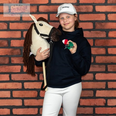 Hobby Horse Skippi A3 - Biszkopt - Jasny beż i brąz - kantar i wodze Hobby Horse Skippi A3 - Biszkopt - Jasny beż i brąz - kantar i wodze