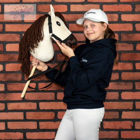 Hobby Horse Skippi A3 - Biszkopt - Jasny beż i brąz - kantar i wodze Hobby Horse Skippi A3 - Biszkopt - Jasny beż i brąz - kantar i wodze