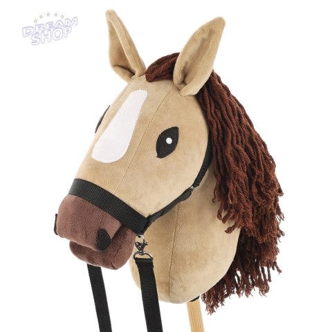 Hobby Horse Skippi A3 - Karmel - Beżowy - kantar i wodze w zestawie Hobby Horse Skippi A3 - Karmel - Beżowy - kantar i wodze w zestawie