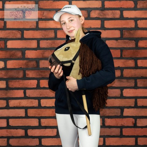 Hobby Horse Skippi A3 - Karmel - Beżowy - kantar i wodze w zestawie Hobby Horse Skippi A3 - Karmel - Beżowy - kantar i wodze w zestawie