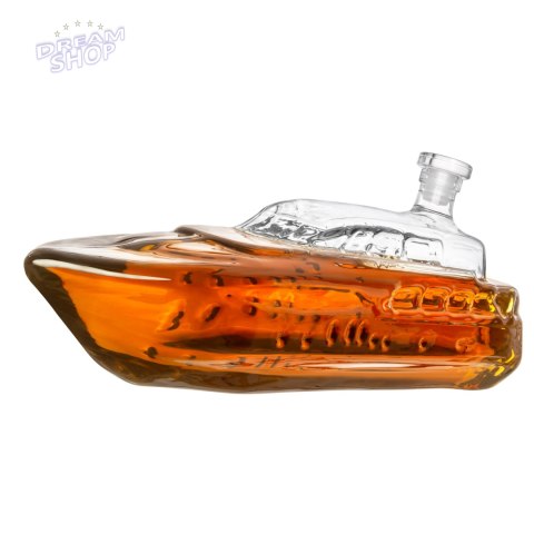 Karafka Jacht do whisky 1L - prezent dla Taty - Dziadka - Męża - Brata