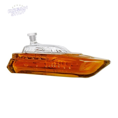 Karafka Jacht do whisky 1L - prezent dla Taty - Dziadka - Męża - Brata