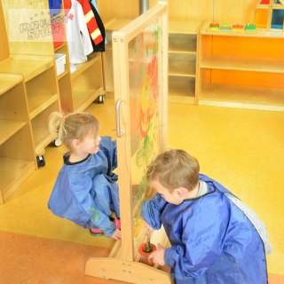 MASTERKIDZ Okno Do Malowania Sztaluga Dwustronna