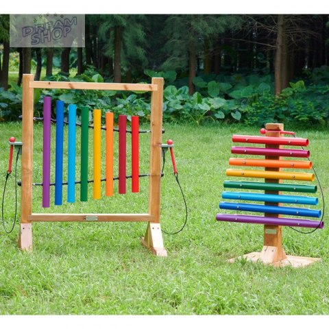 MASTERKIDZ Tęczowe Dzwonki Kolorowa Tablica Do Grania
