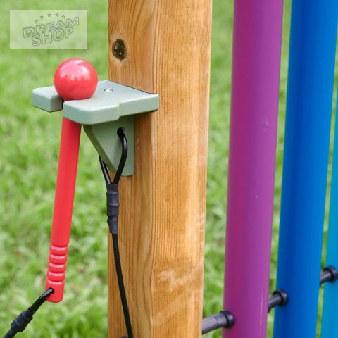 MASTERKIDZ Tęczowe Dzwonki Kolorowa Tablica Do Grania