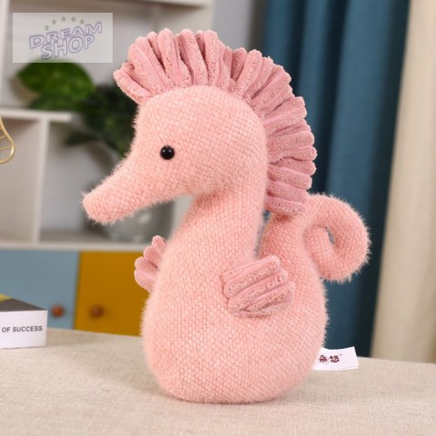 Maskotka Pluszowa Przytulanka Konik Wodny Różowy 25cm