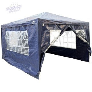 PAWILON NAMIOT OGRODOWY 3X4X2.5M GRANATOWY SASKA GARDEN