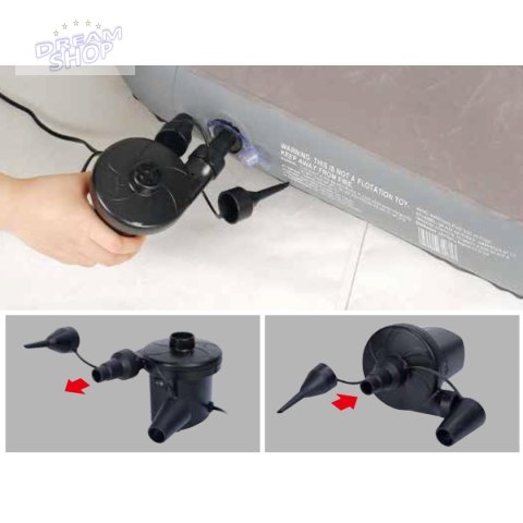 POMPKA ELEKTRYCZNA DO MATERACY 3 KOŃCÓWKI 29P312-2EU POMPKA ELEKTRYCZNA DO MATERACY 3 KOŃCÓWKI 29P312-2EU