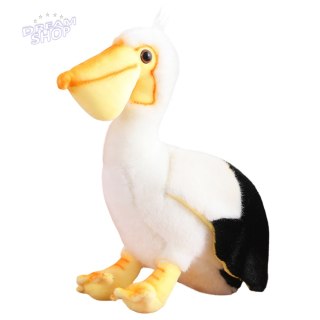 Pluszowy Pelikan Ptak Pluszak Maskotka Przytulanka 24cm