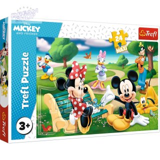Puzzle - 24Maxi - Myszka Miki w gronie przyjaciół - Disney Standard Characters Trefl 14344