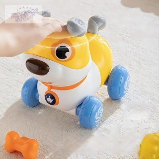 WOOPIE Interaktywny Piesek 2w1 Pchacz Szczekający 360° 6m+