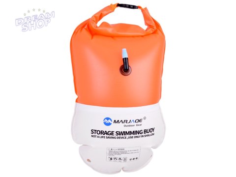 Dmuchana Bojka Asekuracyjna do Pływania Suchy Dry Bag 10L SP0827 Dmuchana Bojka Asekuracyjna do Pływania Suchy Dry Bag 10L SP0827