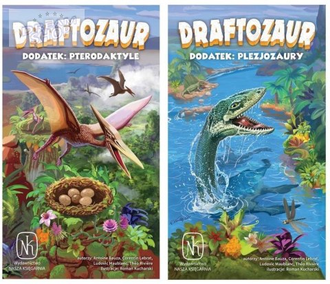 Draftozaur - 2 dodatki: Pterodaktyle, Plezjozaury Draftozaur - 2 dodatki: Pterodaktyle, Plezjozaury