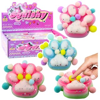 Gniotek Kocia Łapka Zabawka Antystresowa Sensoryczna Squishy MIX