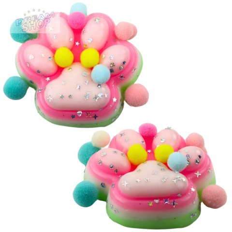 Gniotek Kocia Łapka Zabawka Antystresowa Sensoryczna Squishy MIX Gniotek Kocia Łapka Zabawka Antystresowa Sensoryczna Squishy MIX
