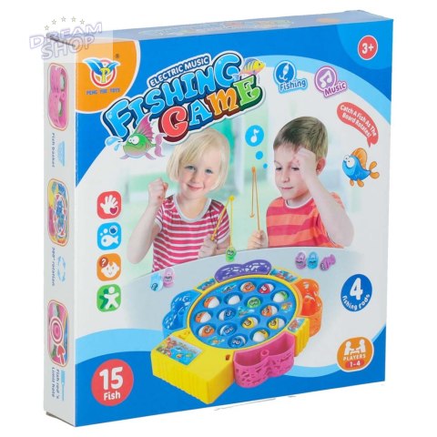 Gra rodzinna rybki łowienie 15 rybek + 4 wędki Gra rodzinna rybki łowienie 15 rybek + 4 wędki
