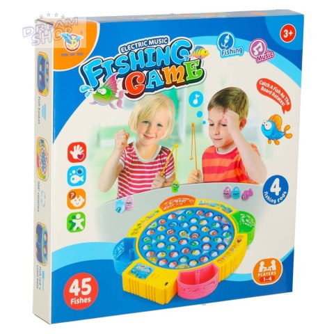 Gra rodzinna rybki łowienie 45 rybek + 4 wędki Gra rodzinna rybki łowienie 45 rybek + 4 wędki