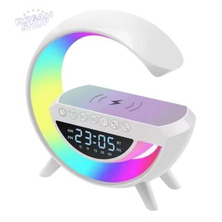 Lampka Nocna Wielofunkcyjna Budzik Ładowarka Indukcyjna