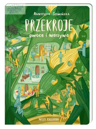 Przekroje: owoce i warzywa