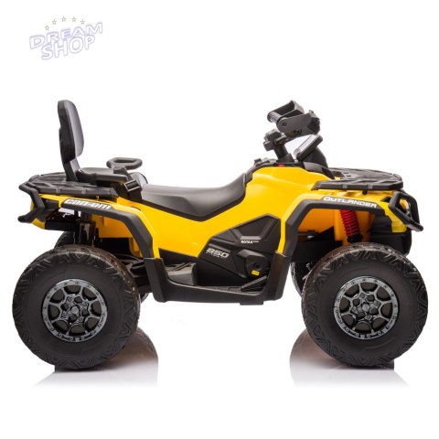 Quad Can Am Outlander 4x4 DK-CA005 Żółty Quad Can Am Outlander 4x4 DK-CA005 Żółty
