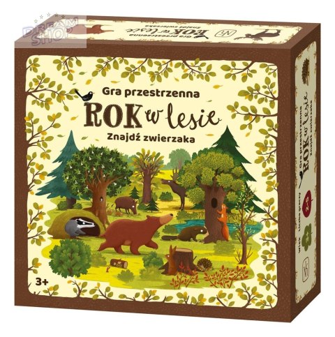 Rok w lesie. Znajdź zwierzaka w.2022 Rok w lesie. Znajdź zwierzaka w.2022