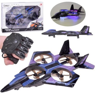 Zdalnie sterowany dron combat -pojazd latający+kolorowe diody RC0704 NI