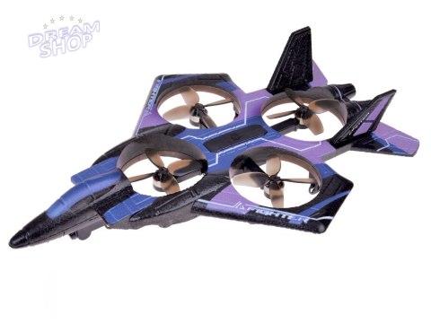 Zdalnie sterowany dron combat -pojazd latający+kolorowe diody RC0704 NI Zdalnie sterowany dron combat -pojazd latający+kolorowe diody RC0704 NI