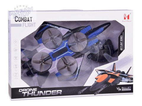 Zdalnie sterowany dron combat -pojazd latający+kolorowe diody RC0704 NI Zdalnie sterowany dron combat -pojazd latający+kolorowe diody RC0704 NI