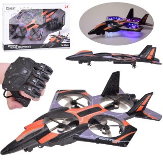 Zdalnie sterowany dron combat -pojazd latający+kolorowe diody RC0704 PO