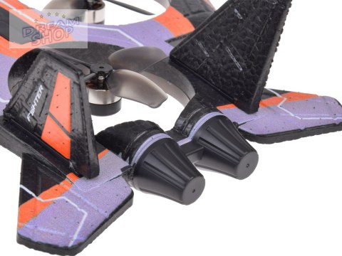 Zdalnie sterowany dron combat -pojazd latający+kolorowe diody RC0704 PO Zdalnie sterowany dron combat -pojazd latający+kolorowe diody RC0704 PO