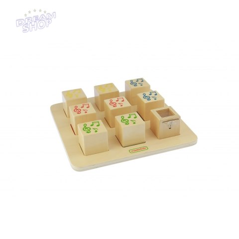 Drewniany Sorter Sensoryczny Łączenie Dźwięków Masterkidz Drewniany Sorter Sensoryczny Łączenie Dźwięków Masterkidz