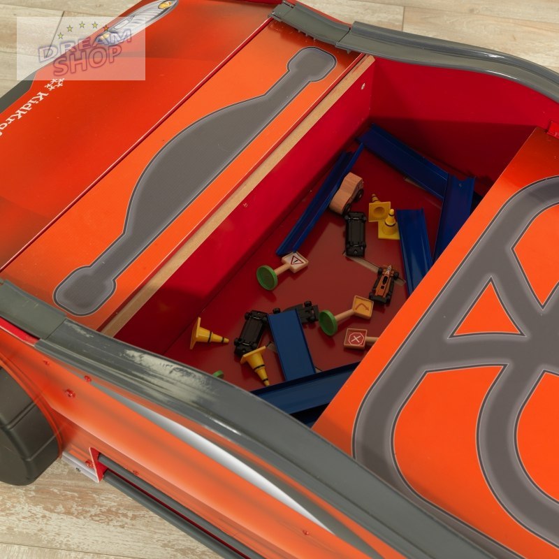 Drewniany Stół Samochód z Torem Wyścigowym KidKraft Speedway Drewniany Stół Samochód z Torem Wyścigowym KidKraft Speedway