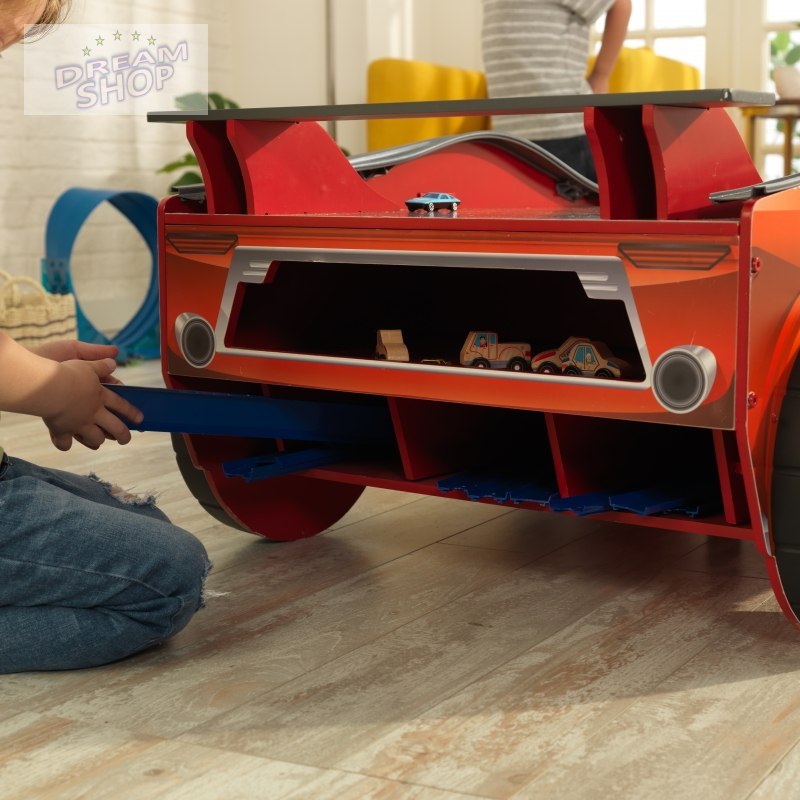 Drewniany Stół Samochód z Torem Wyścigowym KidKraft Speedway Drewniany Stół Samochód z Torem Wyścigowym KidKraft Speedway