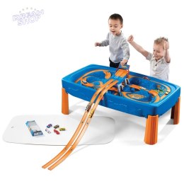 Step 2 Hot Wheels tor samochodowy Trasa kanion z blatem kolejka
