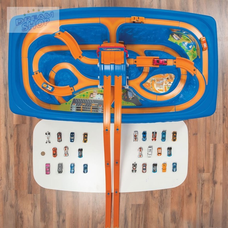 Step 2 Hot Wheels tor samochodowy Trasa kanion z blatem kolejka Step 2 Hot Wheels tor samochodowy Trasa kanion z blatem kolejka