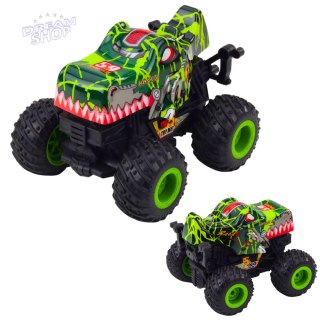 Auto Terenowe Dinozaur Napęd Światła Dźwięki Zielony Turkusowy