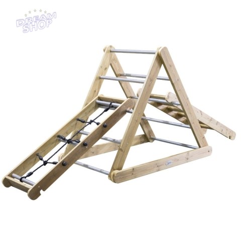 CLASSIC WORLD EDU Drewniany Plac Zabaw XL Zestaw Drabinka Montessori do Wspinaczki CLASSIC WORLD EDU Drewniany Plac Zabaw XL Zestaw Drabinka Montessori do Wspinaczki