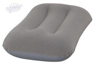 Dmuchana Poduszka Welurowa Szara 42 cm Bestway 67121