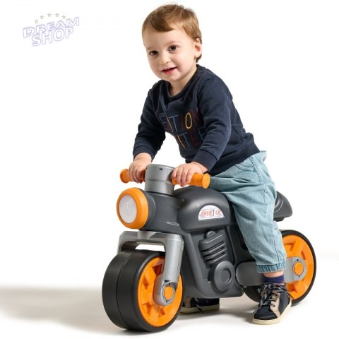 Falk Jeździk Biegowy Ciche Koła Motor Prem1er Retro Czarny1+ Falk Jeździk Biegowy Ciche Koła Motor Prem1er Retro Czarny1+
