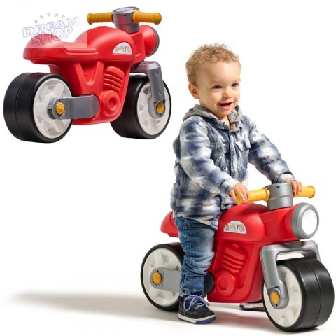 Falk Jeździk Biegowy Ciche Koła Motor Prem1er Retro Czerwony 1+ Falk Jeździk Biegowy Ciche Koła Motor Prem1er Retro Czerwony 1+