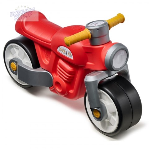 Falk Jeździk Biegowy Ciche Koła Motor Prem1er Retro Czerwony 1+ Falk Jeździk Biegowy Ciche Koła Motor Prem1er Retro Czerwony 1+