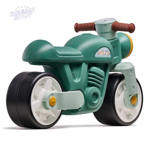 Falk Jeździk Biegowy Ciche Koła Motor Prem1er Retro Zielony 12+ Falk Jeździk Biegowy Ciche Koła Motor Prem1er Retro Zielony 12+
