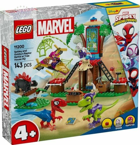 LEGO 11200 SPIDAY Bitwa Spidey'ego i Gobby'ego przy domku na drzewie LEGO 11200 SPIDAY Bitwa Spidey'ego i Gobby'ego przy domku na drzewie
