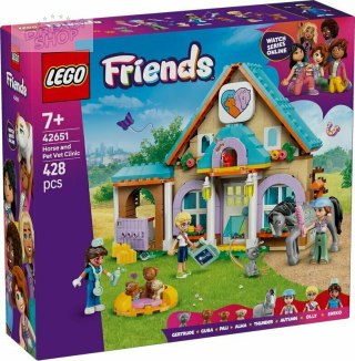 LEGO 42651 FRIENDS Koń i lecznica dla zwierząt