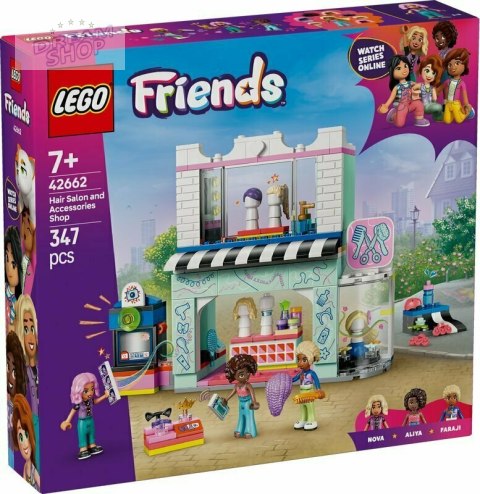 LEGO 42662 FRIENDS Salon fryzjerski i sklep z ozdobami LEGO 42662 FRIENDS Salon fryzjerski i sklep z ozdobami