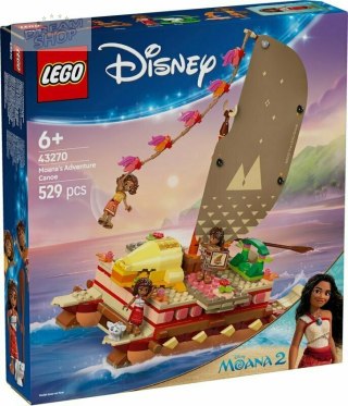 LEGO 43270 DISNEY PRINCESS Kajakowa przygoda Vaiany