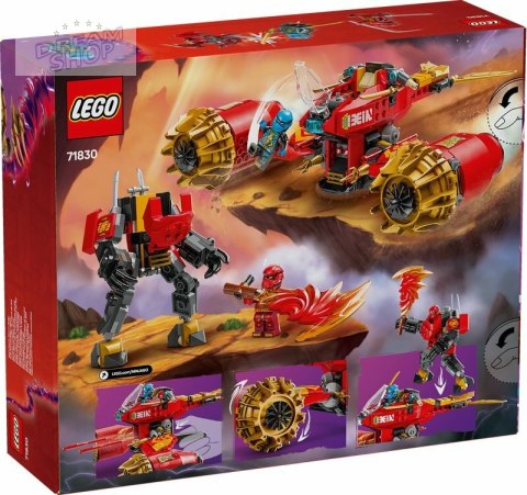 LEGO 71830 NINJAGO Burzowy jeździec-mech Kaia LEGO 71830 NINJAGO Burzowy jeździec-mech Kaia